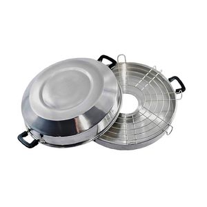 Churrasqueira Premium De Fogão Gás Portátil Alumínio 30cm