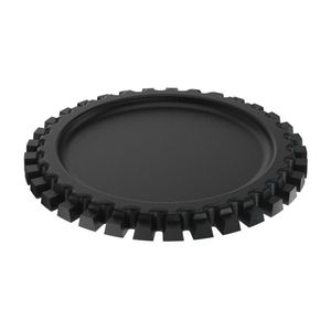 Espalha Chama Alta Pressão De Fogão Industrial Rasgado 13cm