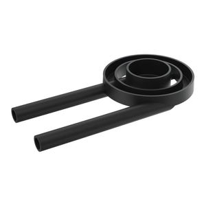 Queimador Duplo Longo Fogão Industrial Ferro Fundido 17,2cm