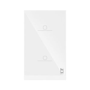 Interruptor Inteligente Wi-f I – 2 Botões Branco Hiwint2c Geonav