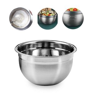 Tigela Mixing Bowl Aço Inox Salada Molho Creme Multiuso 18cm