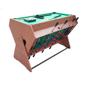 Mesa Multijogos 3 Em 1 Pebolim; Air Hockey E Sinuca Ahead Sports