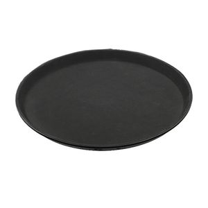 Bandeja Brinox Arienzo De Aço Inox Com Antiderrapante 45 Cm Preto