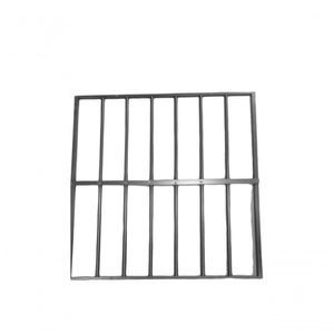 Grade De Proteção Em Alumínio Esquadrias Brasil 90x90 preto