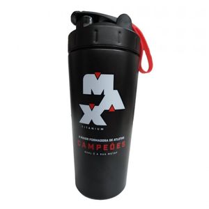 Coqueteleira Inox Preta - Padrão: único