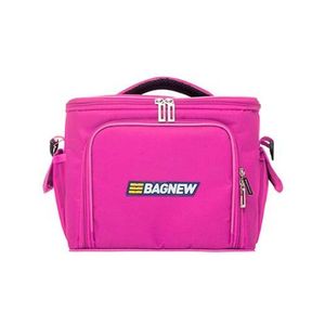 Bolsa Térmica 3 Potes - Rosa Fit - Padrão: único