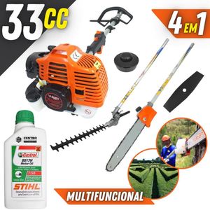 Roçadeira Multifunções 4 Em 1 C- óleo Stihl Vrm330 Vulcan