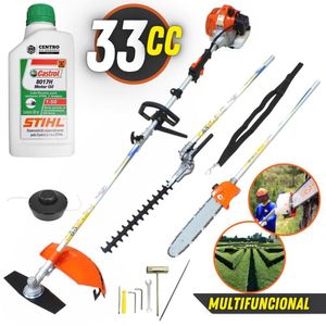 Roçadeira Com óleo Stihl Vrm330 Multifunções 4 Em 1 Vulcan
