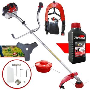 Roçadeira Com óleo Lubrificante 2t 43cc 1,7hp Toyama Rt43-l