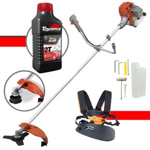 Roçadeira Tekna Rl520ac-g2 á Gasolina 52cc 2hp + óleo Toyama