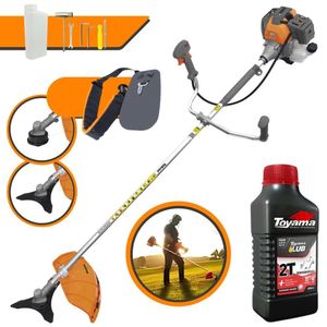 Roçadeira Tekna Rl520-p Plus 52cc 2hp + óleo Toyama 2t