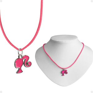 Colar Infantil Menina + Pingente Barbie Qualidade Premium