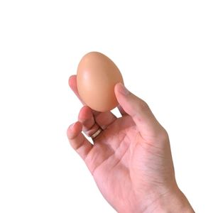 Fake Egg Brown By Quique Marduk - Ovo Falso Pvc