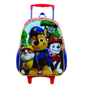 Mochila Infantil Paw Patrol 14 C/carrinho Ref 11771
