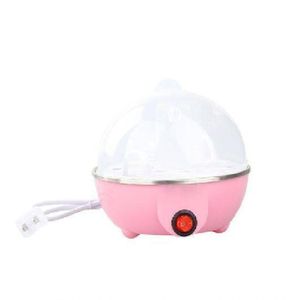 Cozedor Elétrico A Vapor Para Ovos Rosa