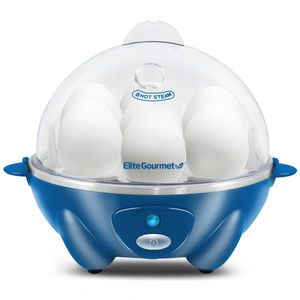 Elite Gourmet Egc700bl Cozedor De Ovos Elétrico 0,4l Azul Oceano