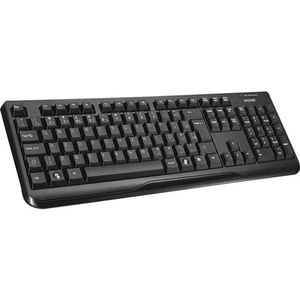 Kit Teclado E Mouse Sem Fio 2,4 Ghz Kb2044 Preto Ebolt [f086]