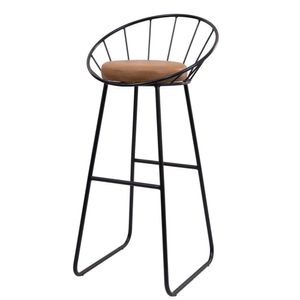 Banco Alto Sunset Banqueta Estofada Balcão Cozinha Churrasqueira Preto-durango Kaki