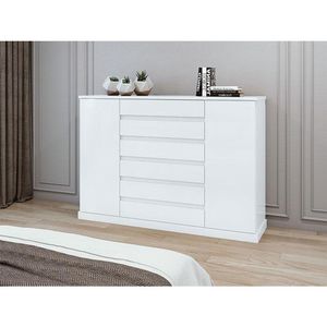 Cômoda Sapateira Vedra Branco Brilho - Lopas