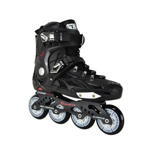 Patins Dynamix Preto Inline Freestyle Traxart Par Tamanho 38-39
