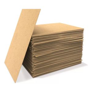 Kit 20 Chapas De Mdf Cru 3mm 20x28 Cm Artesanato Quadro