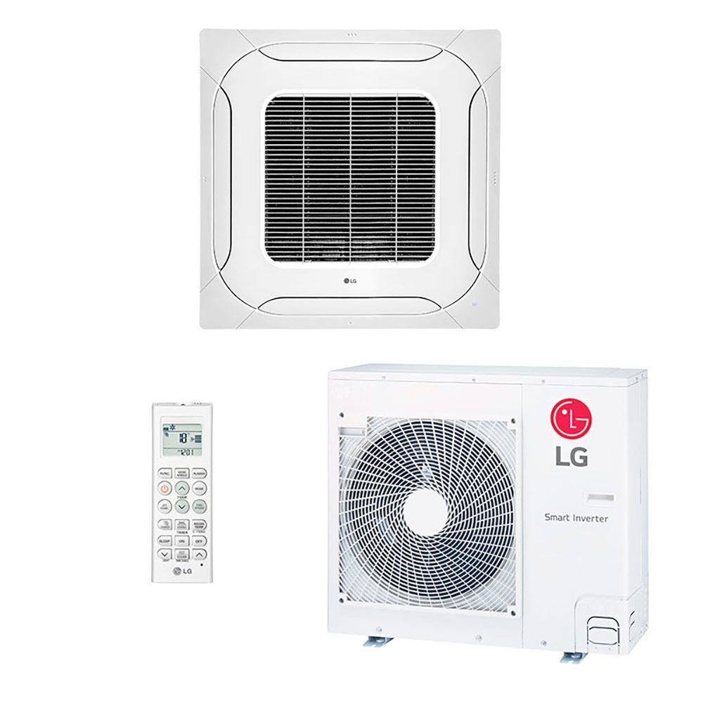 Ar Condicionado Split Cassete Inverter Lg 31000 Btus Quente-frio 220v Monofásico Atnw36gnlp1.anwzbr1