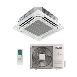 Ar Condicionado Split Cassete Inverter R-32 Hitachi Aircore 600 24000 Btus Quente-frio 220v Monofásico Rci24b3iv