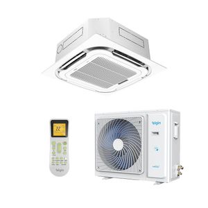 Ar Condicionado Split Cassete Inverter Plus Elgin 48000 BTUs R-32 Frio 45KDFI48C2NA 220V Monofásico