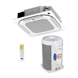 Ar Condicionado Split Cassete Inverter R-32 Carrier Connect 28000 Btus Frio 220V Monofásico