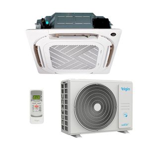 Ar Condicionado Split Cassete Inverter Eco Elgin 30000 BTUs R-32 Quente e Frio 220V Monofásico - 45KVQI30C2NA