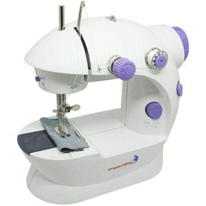 Mini Máquina De Costura Reta Countertech Fh-sm202 Portátil Branca 110V 220V