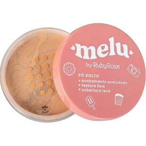 Pó Solto Melu Ruby Rose Cor 3