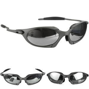 Oculos Sol Mandrake Juliet Lupa Proteção Uv Metal Case Black Iridium Verão Todo Metal Praia Casual