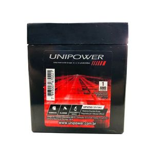 Bateria Unipower Selada VRLA 12V 5Ah Modelo UP1250