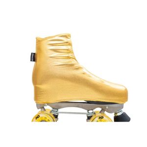Capa Para Patins Quad Brilhante Hd Inline (par) Dourado