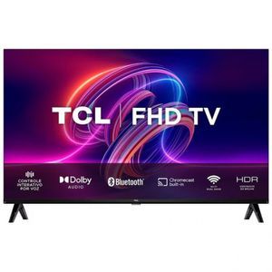 Smart Tv Led 32 FHD TCL Android Wi-fi Bluetooth Comando De Voz Google Assistente E Chromecast Integrado Preto S5400AF