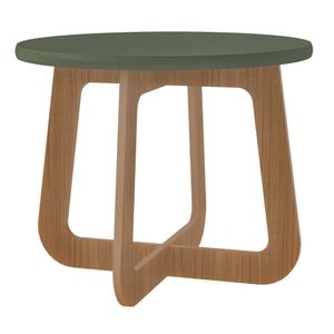 Mesa De Centro Jasmin 100% MDF Menta Carvalho