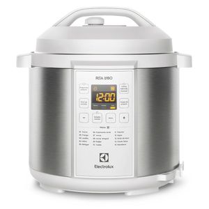 Panela De Pressão Elétrica Electrolux 6L Branca Experience Por Rita Lobo PCC21