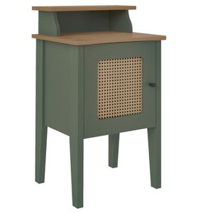 Mesa De Canto E Cabeceira Mesinha De Apoio Charlotte Menta Carvalho