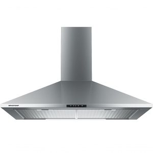 Coifa de Parede 60cm Inox Piramidal 4 Bocas Duplo Filtro Brastemp 110V