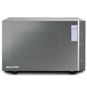 Micro-ondas Brastemp 32 Litros Inox Espelhado Com Grill E Painel Integrado 110V BMG45AR