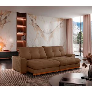 Sofá Argo Veludo 02 Módulos 120 Cm B25cm Meu Sofá Online B016 Veludo Marrom