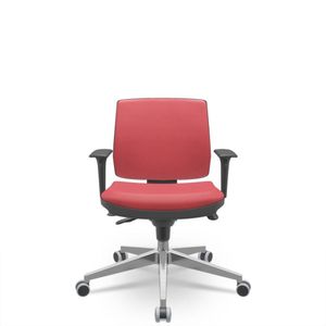 Cadeira Brizza Soft Executiva Vinil Vermelho