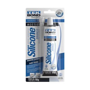 Silicone 50gr Branco - Tekbond