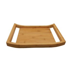 Bandeja Com Alça Em Bambu 35x24,5x5cm Kenya