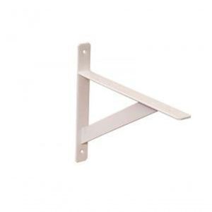 Suporte Mão Francesa Reforçada Branco 25cm