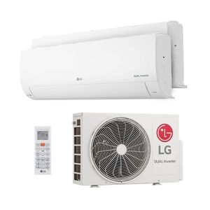 Ar Condicionado Multi Split Dual Inverter Voice LG 16.000 BTUS (2x Evap 9000 BTUS) Frio 220V