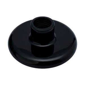 Plafon Lâmpada Bocal E27 Redondo Preto Roperplast