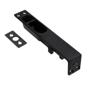 Fecho De Embutir União Mundial Preto - 18cm