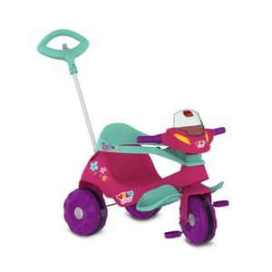 Triciclo Velobaby G2 Passeio & Pedal Cor:rosa